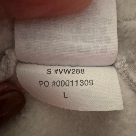 Vuori Gray Women's Half-Zip Hooded Sweatshirt Size L - Picture 5 of 5